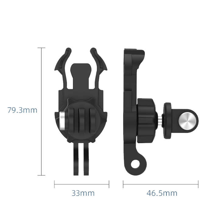 TELESIN GP-MTB-T02 Sports Camera Double Head J-Buckle Backpack Quick Release Conversion Accessory...