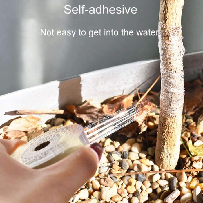 30mm x 120m Garden Grafting Tape Fruit Tree Seedling Self-Adhesive Wrap