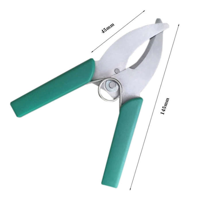 Fruit Tree Cutting Shears Seedling Stripping Scissors Garden Planting Branch Bark Cutter(Green)