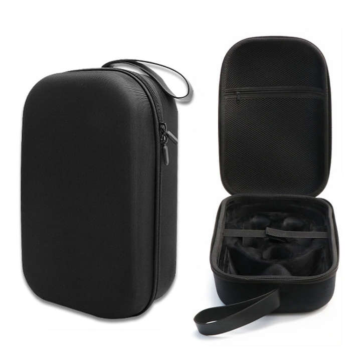 For Quest 2 / 3 VR Glasses Integrated Storage Protective Case Portable Hard Bag(Black)