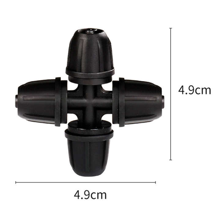 5pcs 4/7 Pipe Fitting Drip Irrigation Accessories Gardening Irrigation Watering Fittings(Straight...