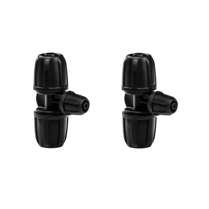 2pcs 8/11 To 4/7 Dual Locking Reducer Drip Irrigation Fittings Gardening Hose Sprinkler Connector...