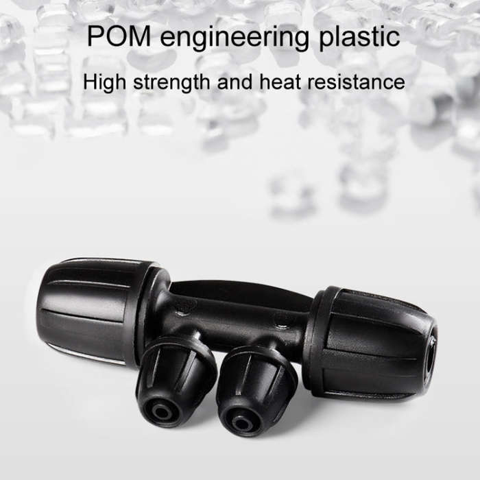 2pcs 8/11 To 4/7 Dual Locking Reducer Drip Irrigation Fittings Gardening Hose Sprinkler Connector...