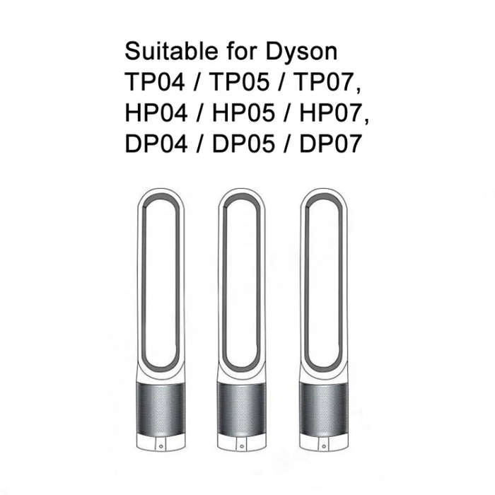 2pcs /Set HEPA Filter For Dyson Air Purifier TP04 / TP05 / TP07, HP04 / HP05 / HP07, DP04 / DP05 ...