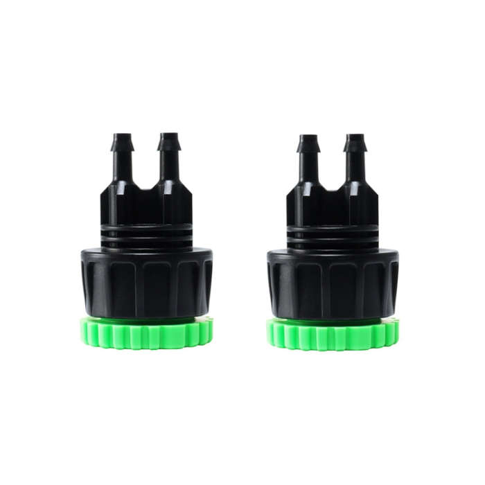 2pcs Faucet Four Point Six Point To 4/7 Pipe Fitting Garden Agriculture Micro Spray Irrigation Co...