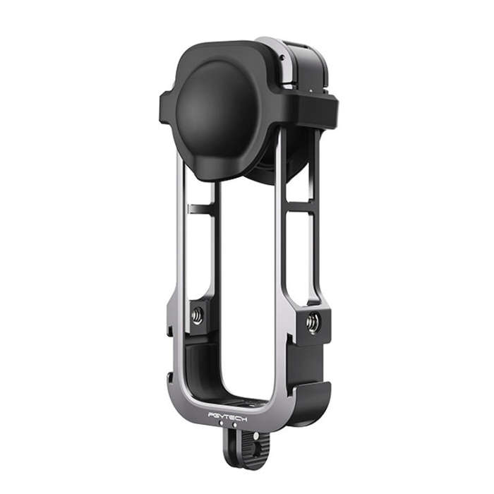 For Insta360 X4 PGYTECH P-55A-010 Metal Rabbit Cage Aluminum Expanding Protective Bezel With Lens...