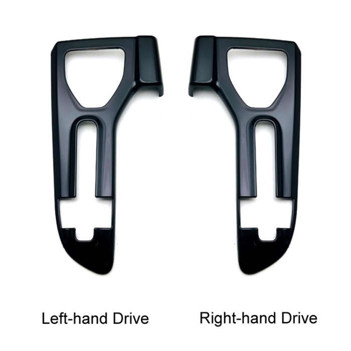 For 2023 Toyota Crown Center Control Gear Decorative Bright Frame, Size: Left-hand Drive(Silver)