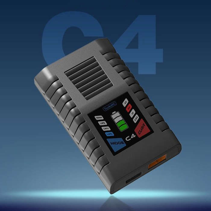 ToolkitRC C4 50W Drones Simple Li-Po Battery Balance Charger(EU Plug)
