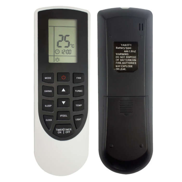 For GREE Air Conditioner YAN1F1 Remote Control Replacement Parts