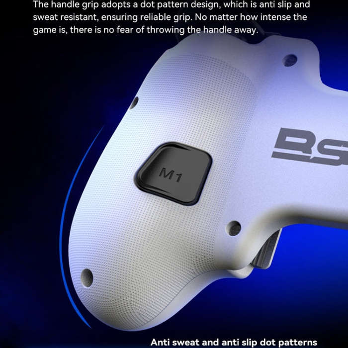 BSP-D10 Wireless Stretch Game Controller for Switch / Android / IOS / PC / PS3 / PS4(Black)