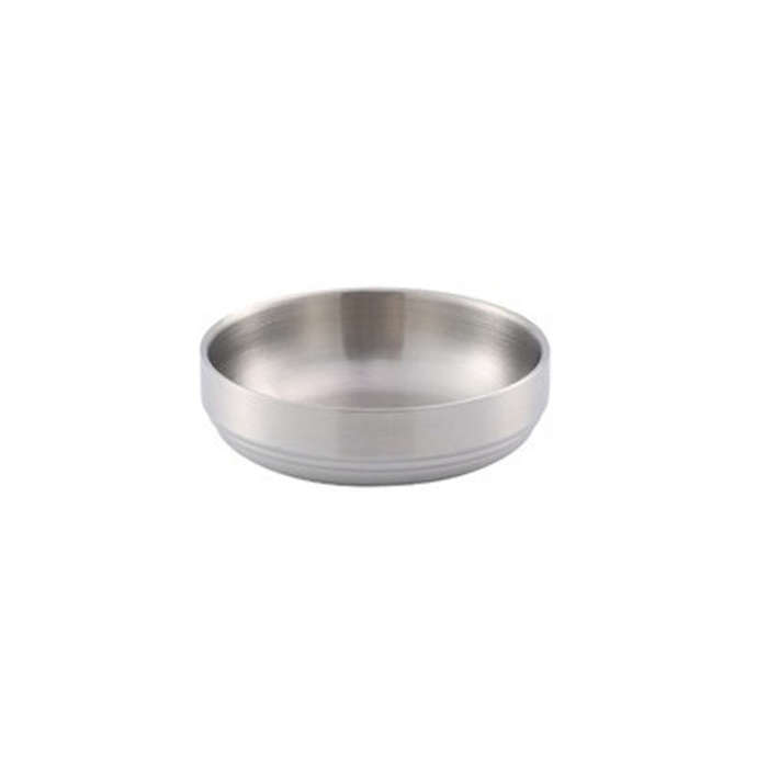 304 Stainless Steel Sauce Dish Kitchen Grill Seasoning Dish Cutlery, Model: 12cm Silver