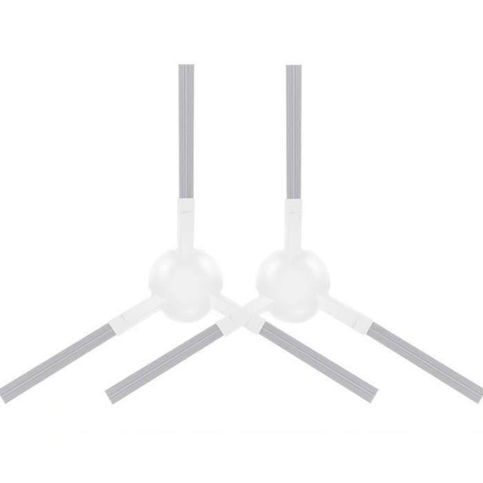For Dreame L20 Ultra / X20 Pro / X20 Pro Plus Robot Vacuum Accessories 1pair White Side Brush
