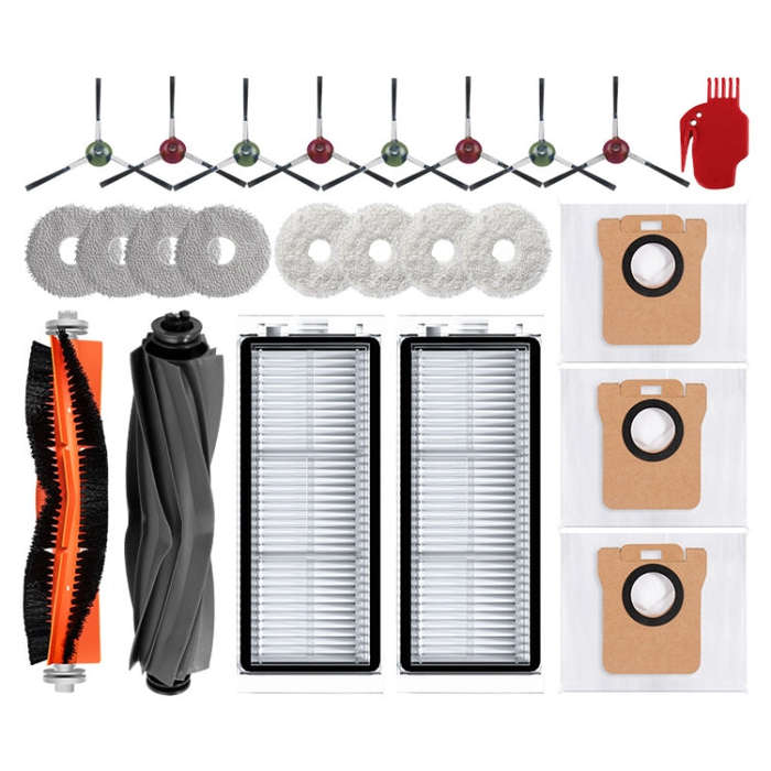For Dreame L20 Ultra / X20 Pro / X20 Pro Plus Robot Vacuum Accessories 2pcs Filter