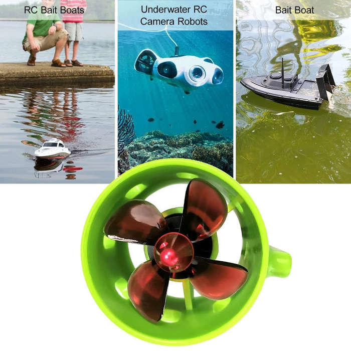 12-24V Ship Model Underwater Propeller Underwater Robot ROV Waterproof Brushless Motor(CW)