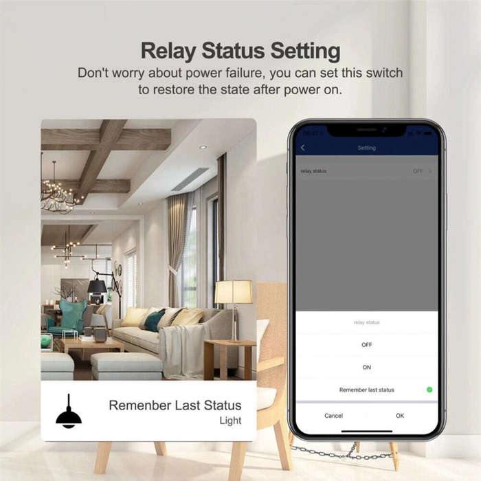 4CH WiFi Smart Switch Module For Alexa / Google Home / Tuya Smart Life APP