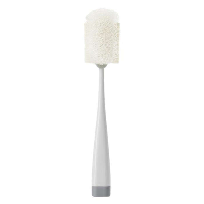 Long Handle Removable Sponge Mug Brush Household Cup Cleaning Brush(Gray)