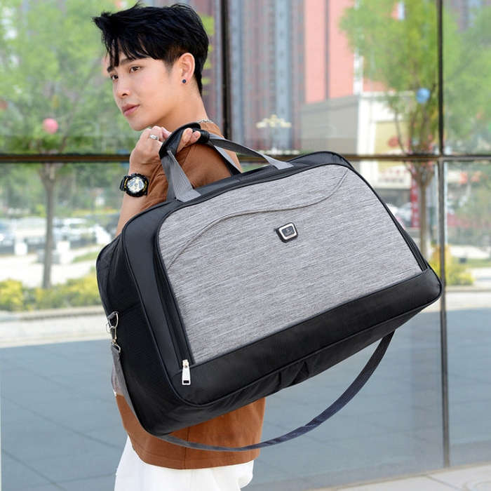Large Capacity Luggage Bag Business Boarding Travel Bag Lightweight Crossbody Handbag, Size: Medi...