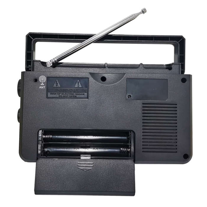 Retekess TR638 LCD Digital Display Full-Band Bluetooth FM Radio Support External Antenna(EU Plug)
