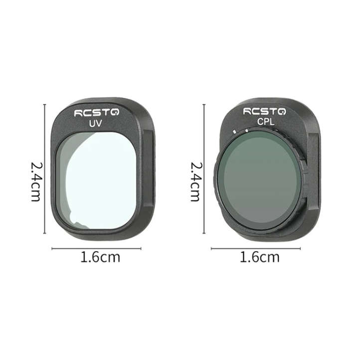 For DJI Mini 4 Pro RCSTQ Filter HD Protective Mirror Drone Accessories, Style: ND-PL16