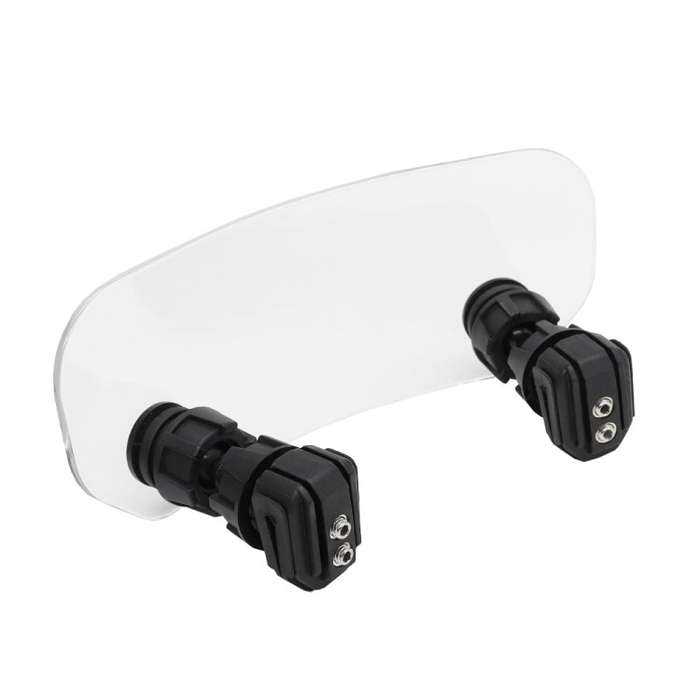 Motorcycle Modification Heightened Adjustable Windshield(Transparent)