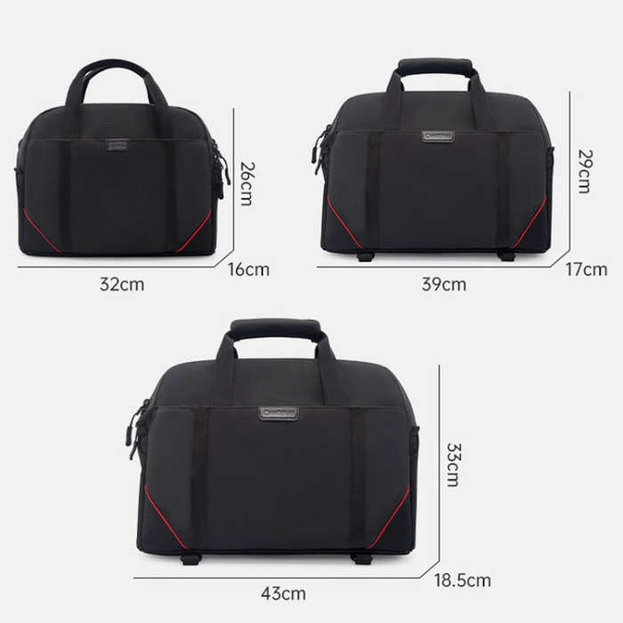 Cwatcun D109 Portable Casual Waterproof Multi-Function Camera Storage Photography Bag, Color: Med...
