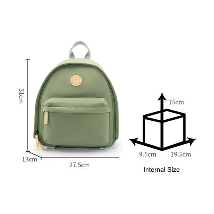 Cwatcun D125 Small Shoulder Camera Bag Casual Commuter DSLR Backpack(White)