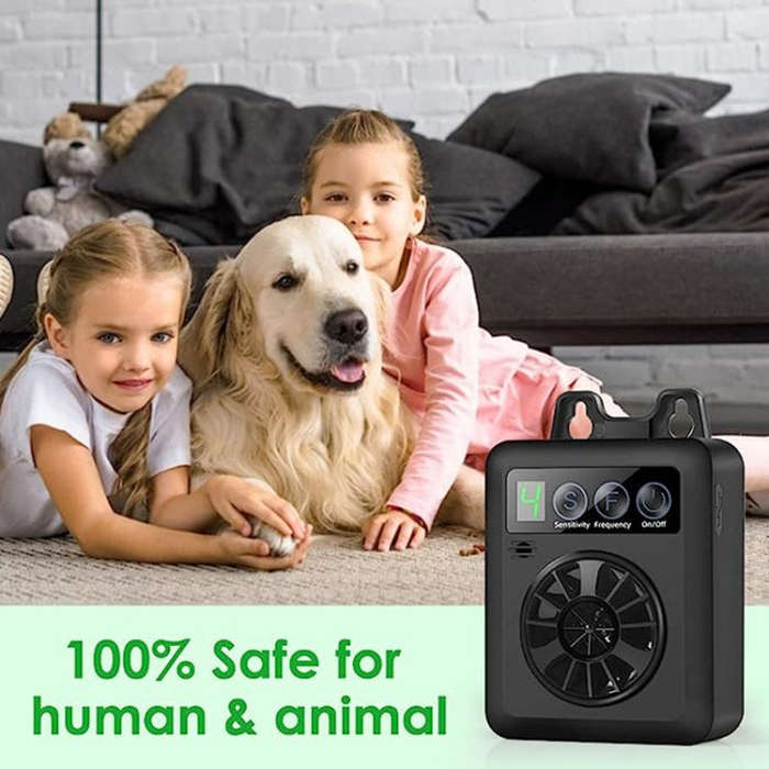 K6 Digital Display Intelligent Ultrasonic Barking Control Device Training Device Repellent Device...