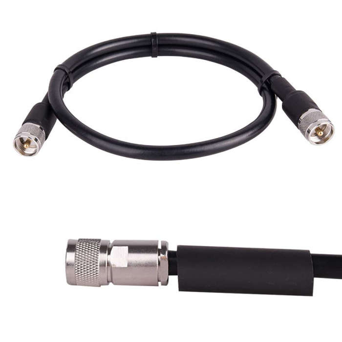 All Copper UHF Male RF Coaxial Connector For LMR400 / RG8 / RG8U / KMR400 / Belden 9913 / 7D-FB C...