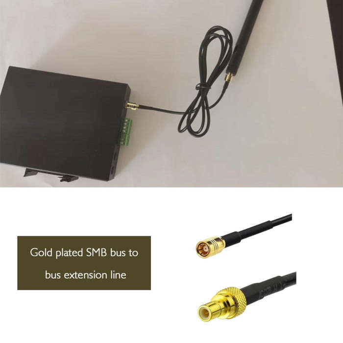 20cm SMB Male To Female Antenna Extension Cable Coaxial RG174 Cable