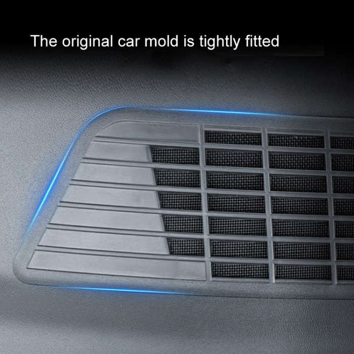 For 2024 Tesla Model 3 Air Inlet Insect Screen Protective Cover(Black)