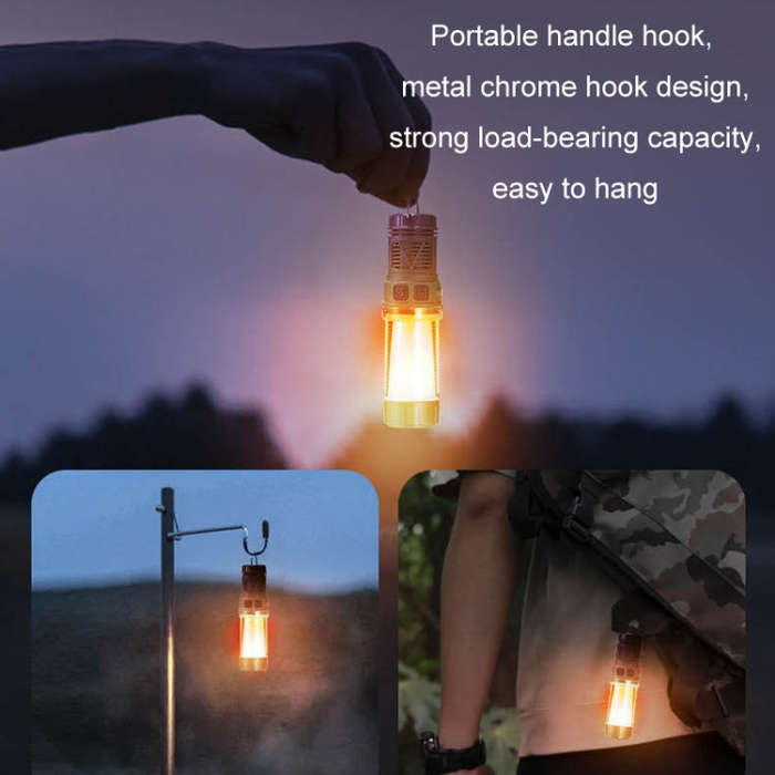 3 in 1 LED Mosquito Repellent Camping Light Magnetic Outdoor Tent Light(W8122 Green)