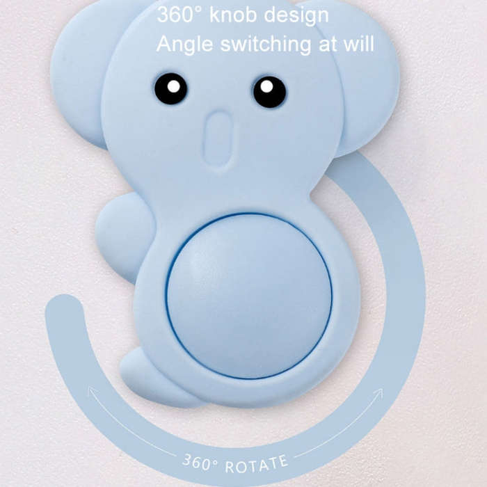 Children Safety Door Resistor Silicone Cartoon Anti-Pinch Door Stopper, Style: Frog
