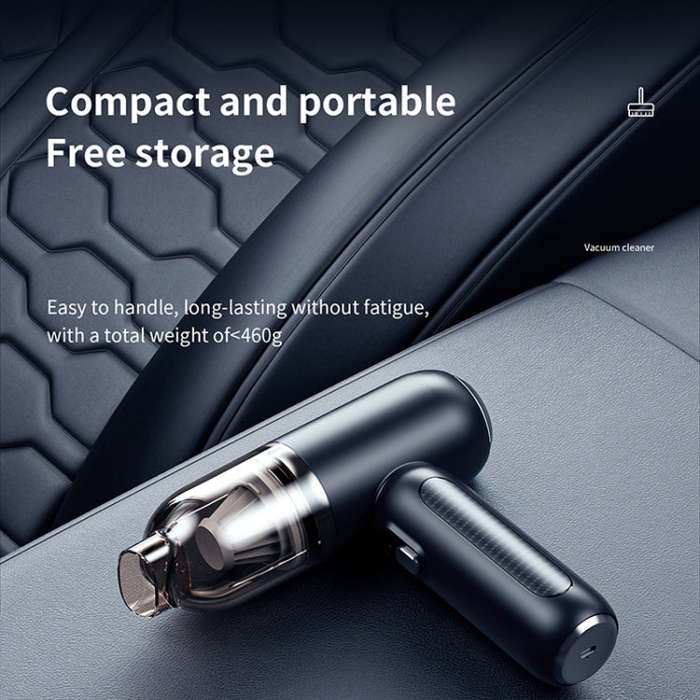 Car Handheld Portable Wireless Vacuum Cleaner, Model: Brushless Motor(White)
