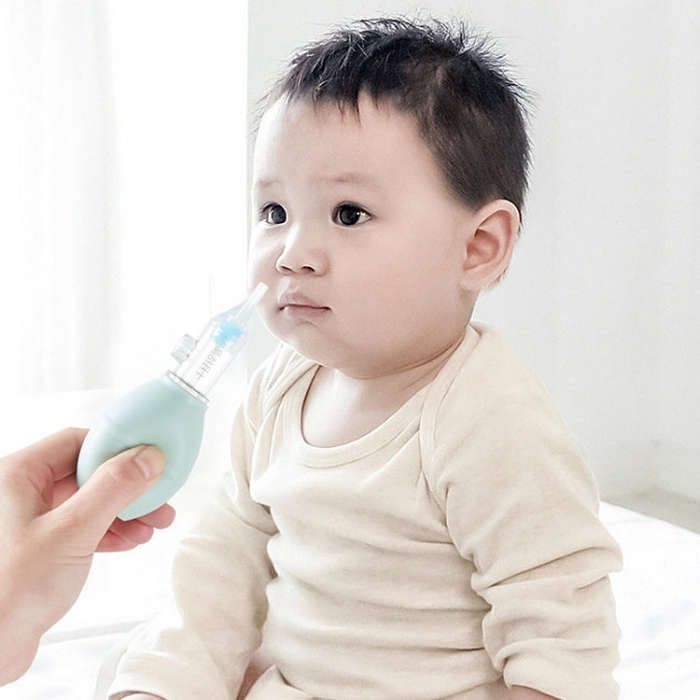 TEN-M JOURNEY Baby Anti-Reflux Nasal Aspirator Infant Pump Type Nasal Cleanser(Pink)