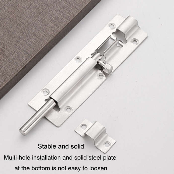 2 inch Stainless Steel Latch Door Bolt Bathroom Wooden Door And Window Anti-Theft Latch Lock