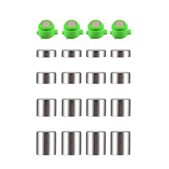 For PS5 20pcs /Set Gamepad Metal Buttons Mushroom Head Magnetic Base Cross Keys Accessory Set