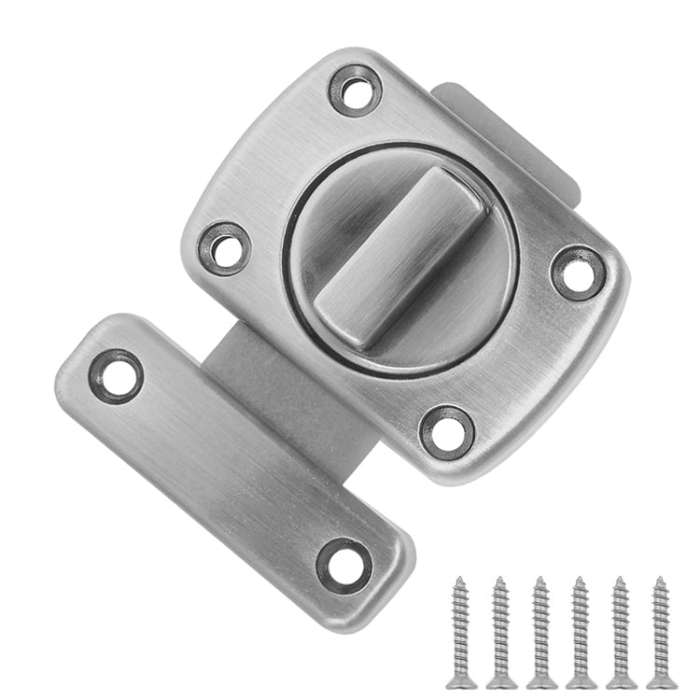 Stainless Steel Rotate Bolt Latch Anti-Theft Security Bathroom Door Lock Spring Latch, Specificat...