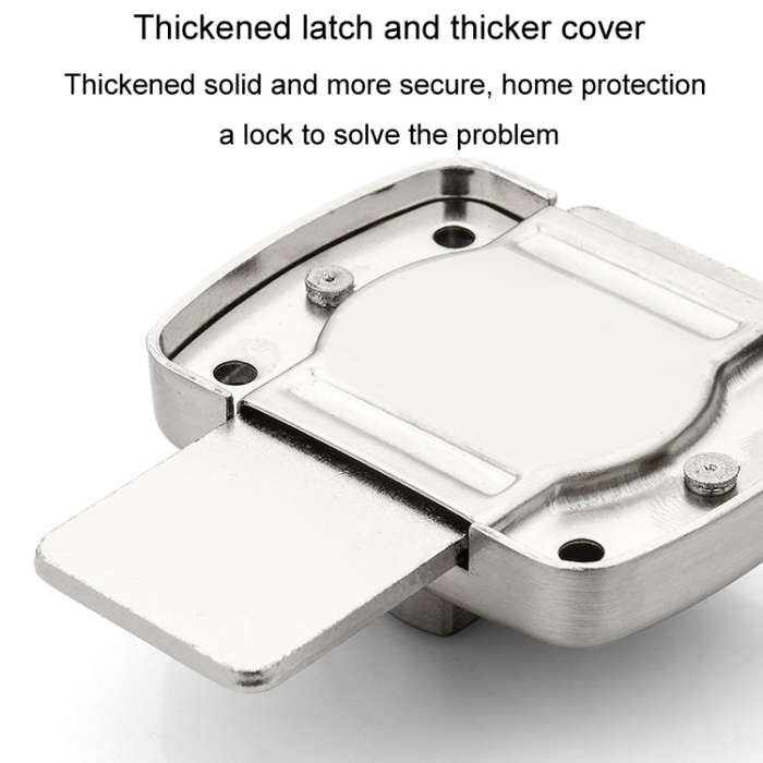 Stainless Steel Rotate Bolt Latch Anti-Theft Security Bathroom Door Lock Spring Latch, Specificat...