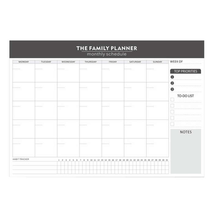 Tear-Off English Notebook Time Management Handbook Student Weekly Planner(ZJ001)