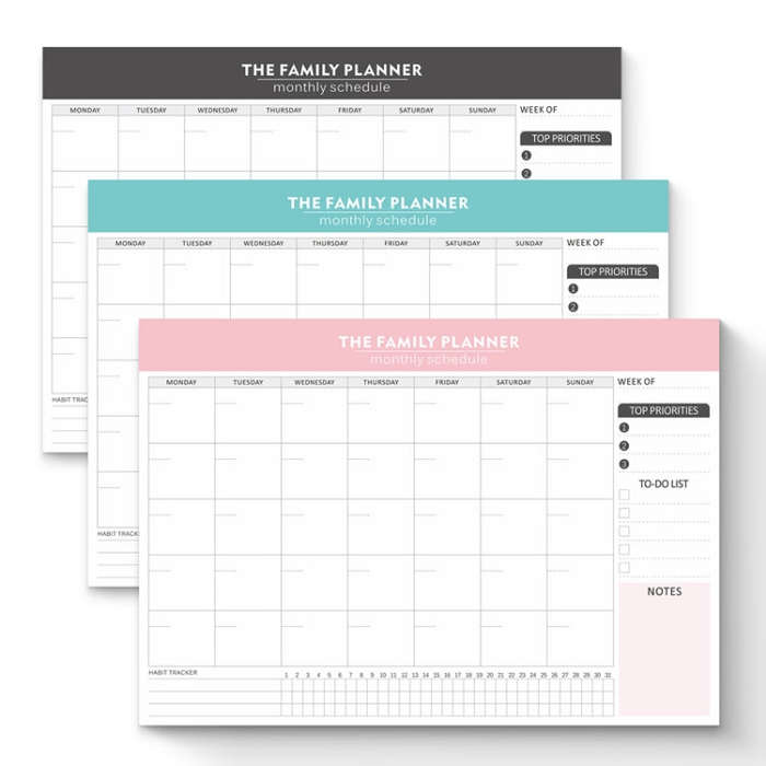 Tear-Off English Notebook Time Management Handbook Student Weekly Planner(ZJ002)