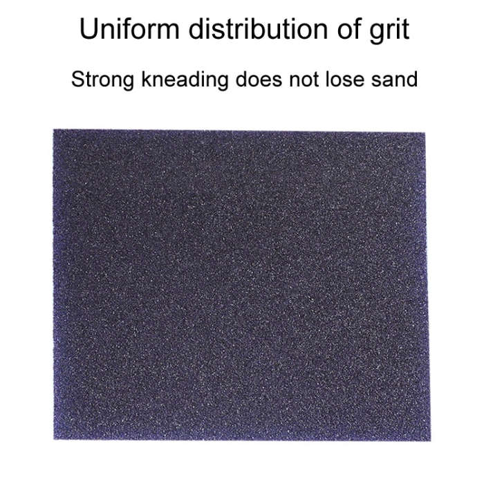 80# Woodworking Polishing Metal Rust Removal Wet And Dry Sponge Sandpaper