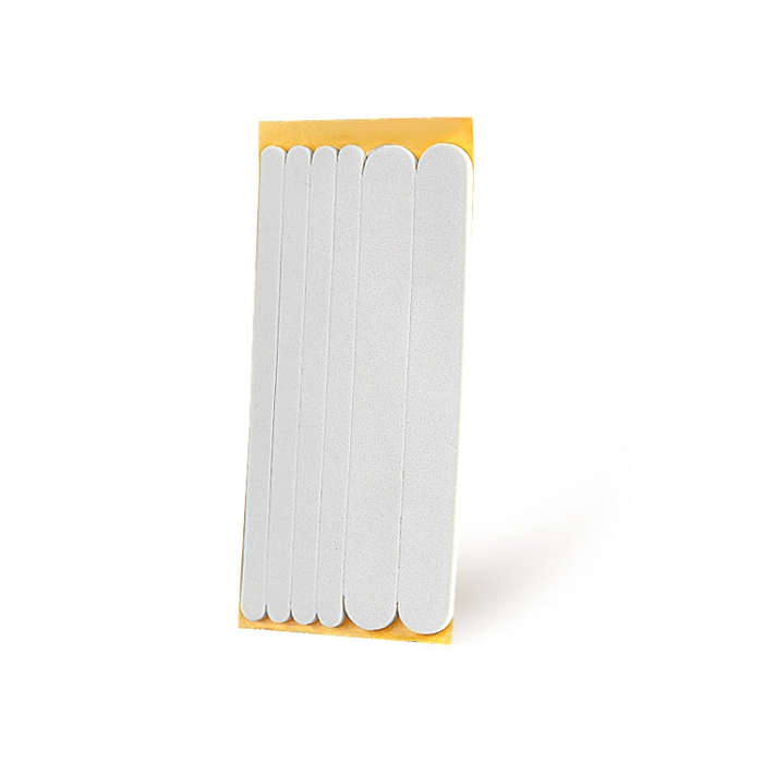 6pcs /Pack Anti-friction Soft Shoe Side Stickers Anti-falling Heel Posterior Stickers, Color: Gra...