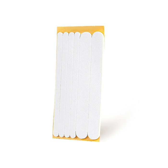 6pcs /Pack Anti-friction Soft Shoe Side Stickers Anti-falling Heel Posterior Stickers, Color: Whi...