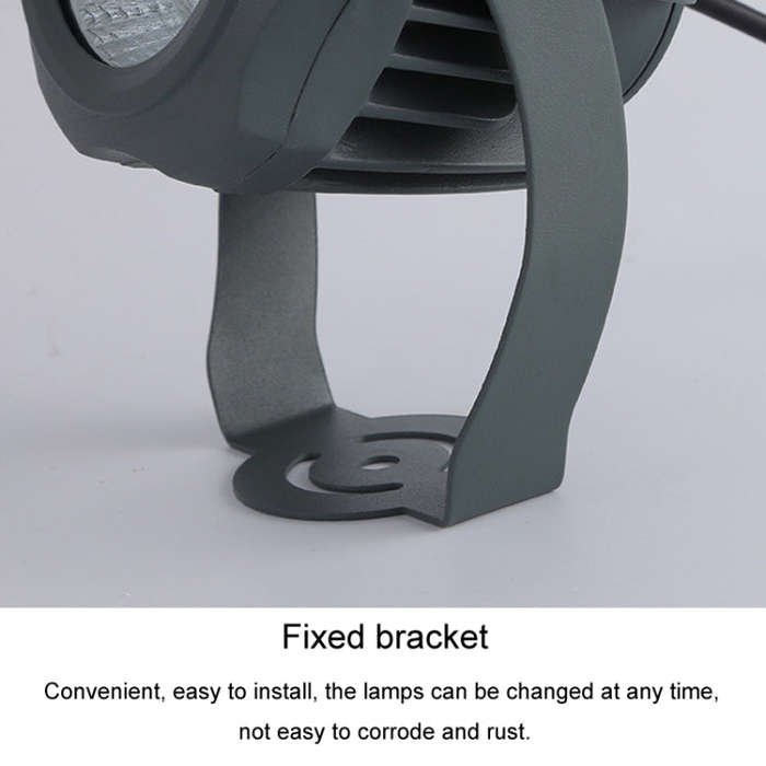 LED Flood Light COB Outdoor Waterproof Spotlight Billboard Lights Garden Lamp, Color: 30W Green L...