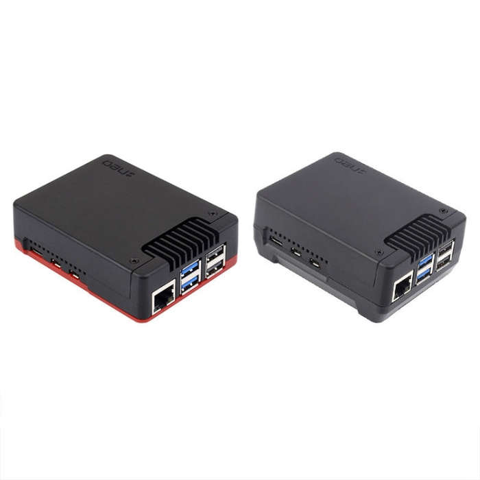 Waveshare 26587 For Raspberry Pi 5 Argon Neo Aluminum Alloy Case, Spec: M.2 Upgraded