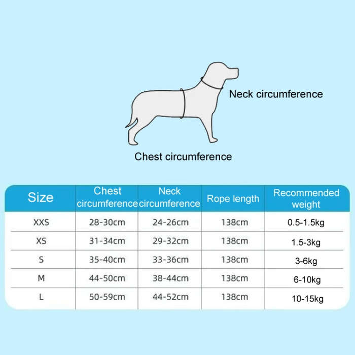 Undershirt Style Pet Chest Harness Summer Breathable Reflective Dog Leash, Style: Green+1.5m Roun...