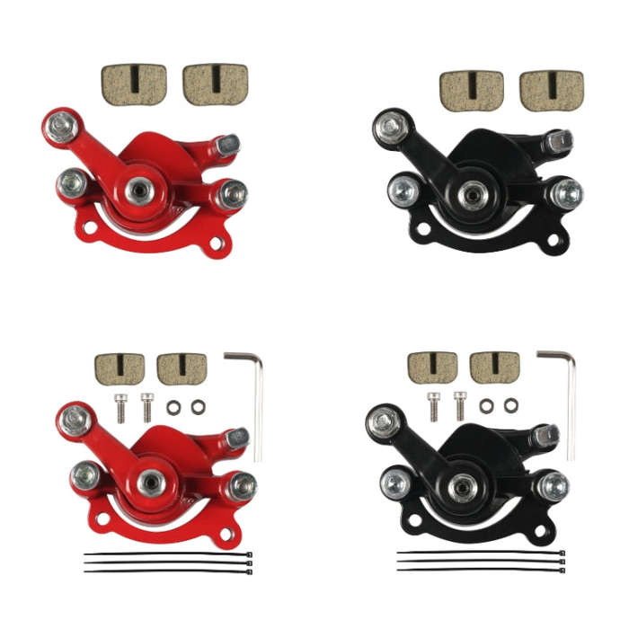 Motorcycle Disc Brake Caliper Pads For ATV Harley 49CC Trotting Black Left