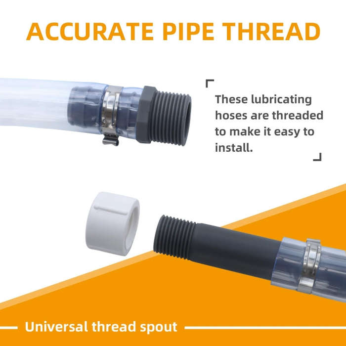2pcs Racing Interface Fuel Fill Hose