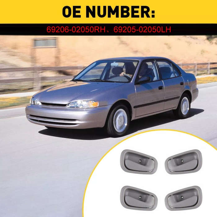 For Toyota Corolla Door Inner Handle Modification Accessories, Specifications: RH+LH