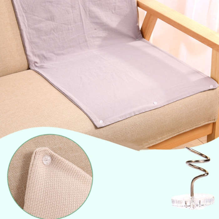 20pcs /Box Twist Nails Transparent Spiral Nails Sofa Cushion Bed Sheet Skirt Fixer(Round)